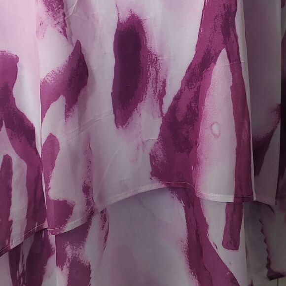 Lane Bryant 2 pc sleeveless blouse and open front light weight cardigan Sz 22/24 - Picture 7 of 9